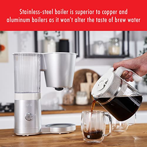 Enfinigy Glass Drip Coffee Maker 12 Cup (12 Count)