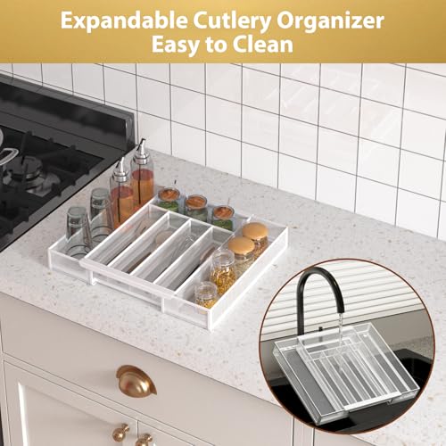 Expandable Kitchen Utensil Organizer