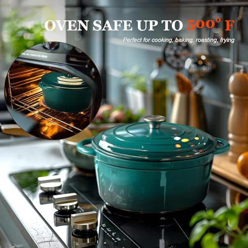 Enameled Cast Iron Dutch Oven