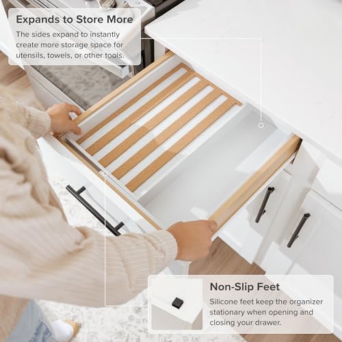 Expandable Spice Drawer Organizer
