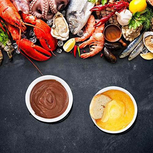 4Pcs Fondue Pot Set for Chocolate Butter Cheese