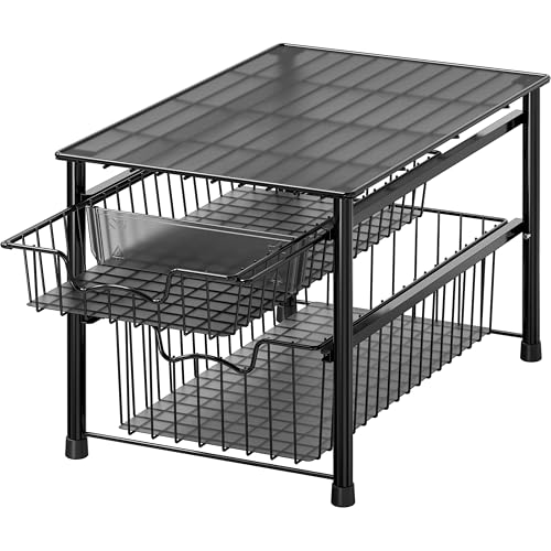 Stackable Sliding Basket Organizer Drawer