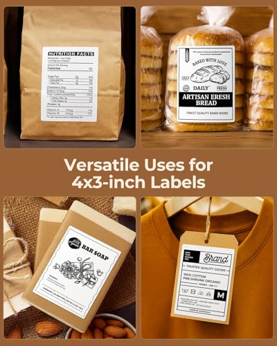 4x3 Thermal Labels (500 Count)