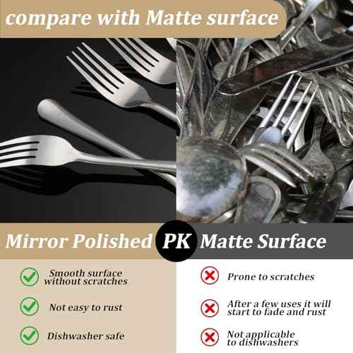 120 PCS Dinner Fork Set (120 Count)