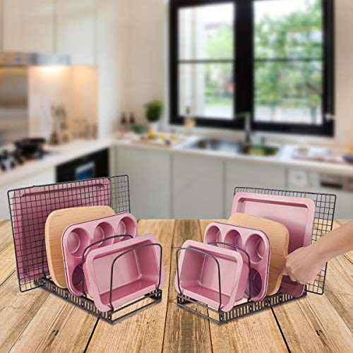 10+ Bakeware Organizer Rack for Kitchen Bakeware