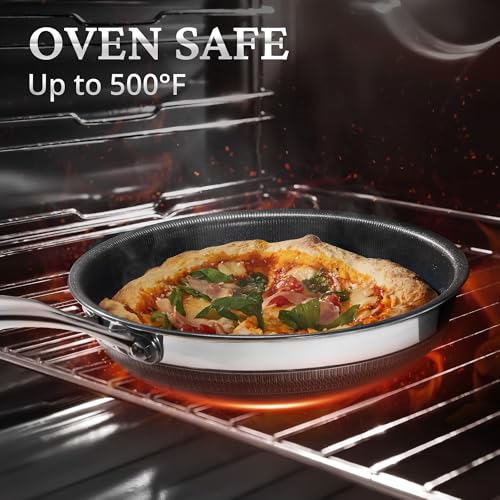 Non Stick Frying Pans with Lids (3 Count)