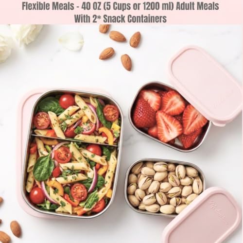Flexibento Leak Proof Stainless Steel Lunch Box