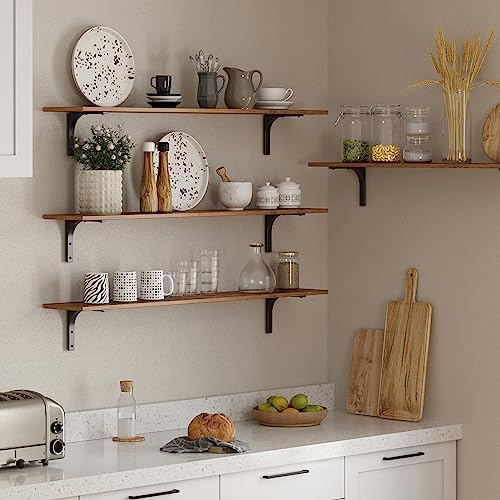 Long Wall Shelves (2 Count)