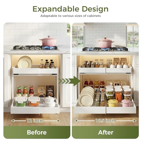 Expandable Pull Out Cabinet Organizer