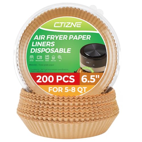 6.5In Round Disposable Air Fryer Liners 200PCS for Gourmia