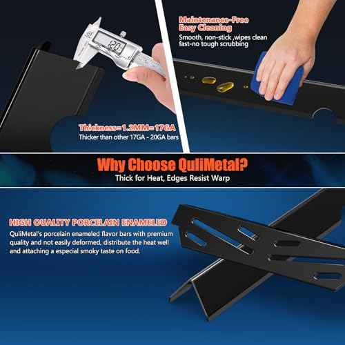 Genesis ii Flavorizer Bars and Genesis ii Heat Deflector for Weber GS4 Genesis II 300 ii E