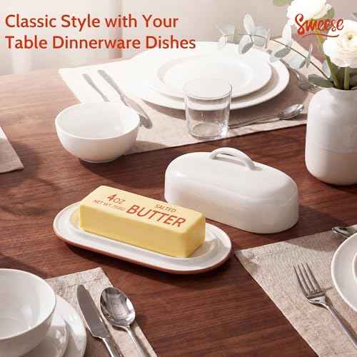 Ceramic Butter Dish with Lid