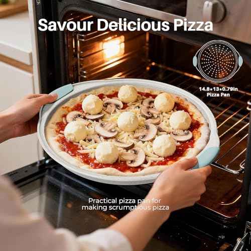 11-Piece Non-Toxic Bakeware Set – Nonstick, Stackable & Oven Safe Pans set