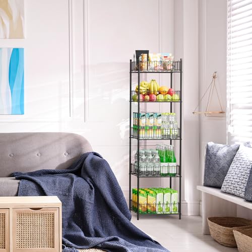 Soda Can Organizer for Pantry 5 Tier Water Bottle Organizer Holder for Tumbler Travel Mug Cup