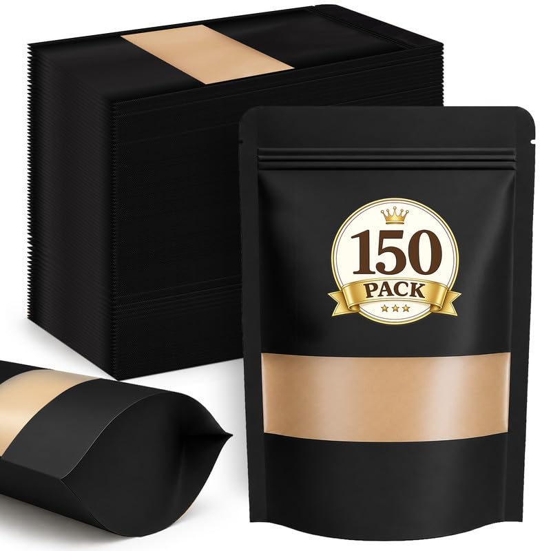 150 Pack Resealable Bags for Small Business (150 Count)