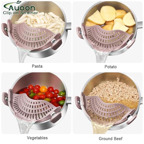 Pot Strainer Clip on Silicone