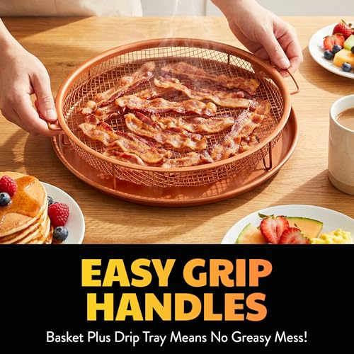 Crisper Tray Air Fryer Basket for Oven (2 Count)