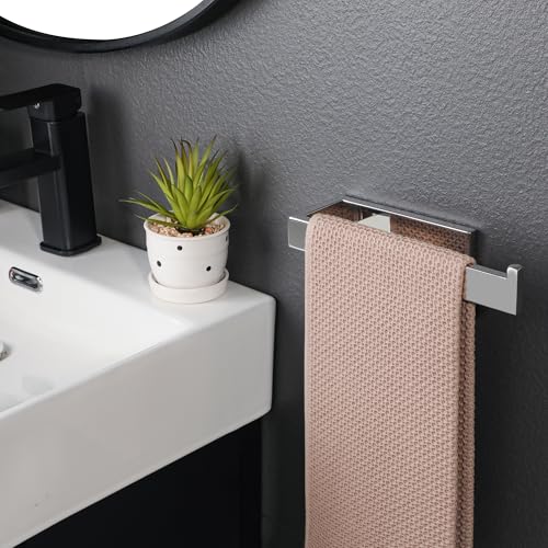 Chrome Towel Bar for Bathroom Wall