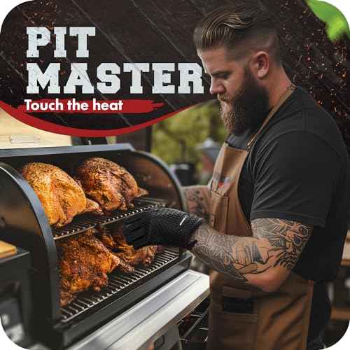 XL Silicone Smoker BBQ Gloves (2 Count)