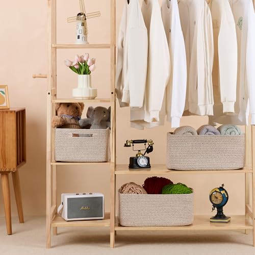 Large Storage Baskets for Shelves (2 Count)
