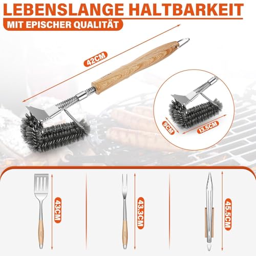 4PCS Grilling Accessories Set