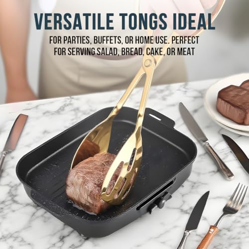 Salad Tongs for Serving 2 Pack (2 Count (pair))