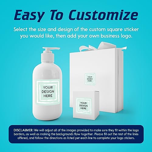 100 Custom Vinyl Stickers (100 Count)