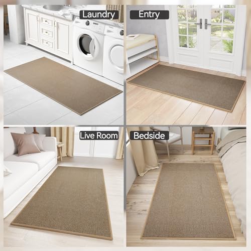 Kitchen Mat Rubber Backing Cushioned Non Slip Kitchen Rugs for Floor