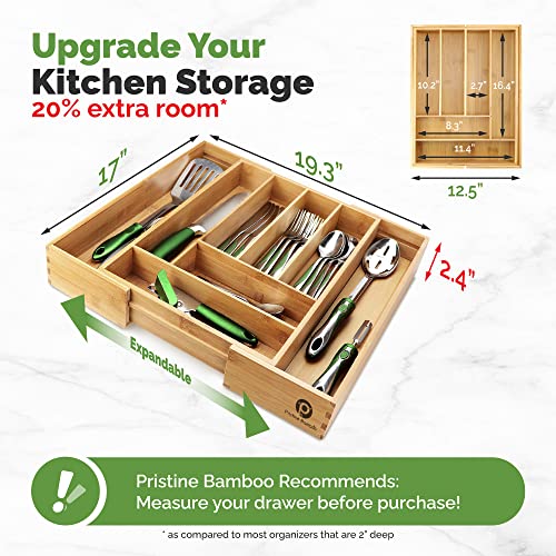 Silverware Tray for Drawer Organizer