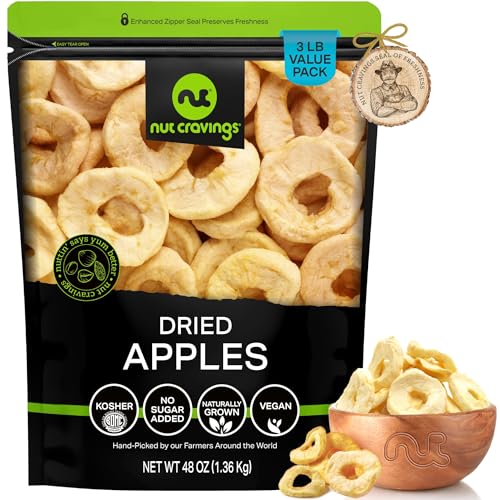 Dried Apple Rings Slices (48 Ounce)
