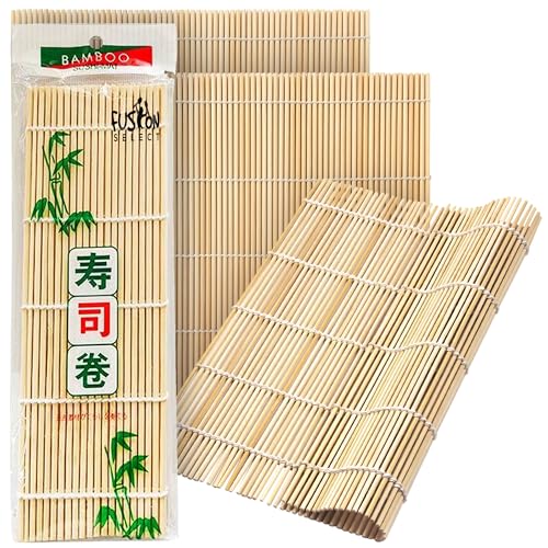 3 Pk Bamboo Sushi Mat (3 Count)
