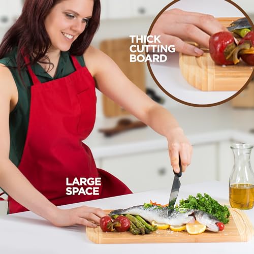 Bamboo Cutting Board Extra Large