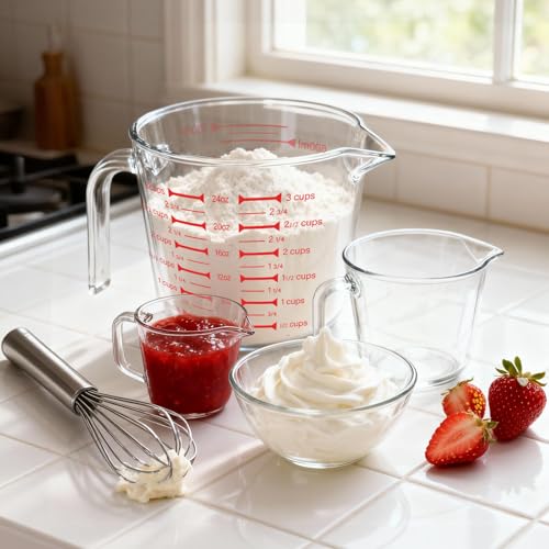 Glass Measuring Cups 24oz