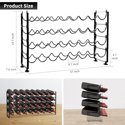 4 Tier Wine Rack