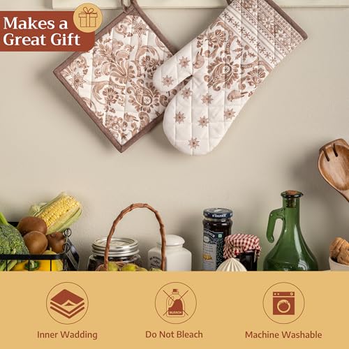 Maison d'Hermine Oven Gloves 100% Cotton Oven Mitt