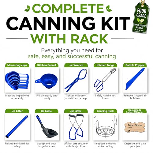 Blue Canning Supplies Starter Kit