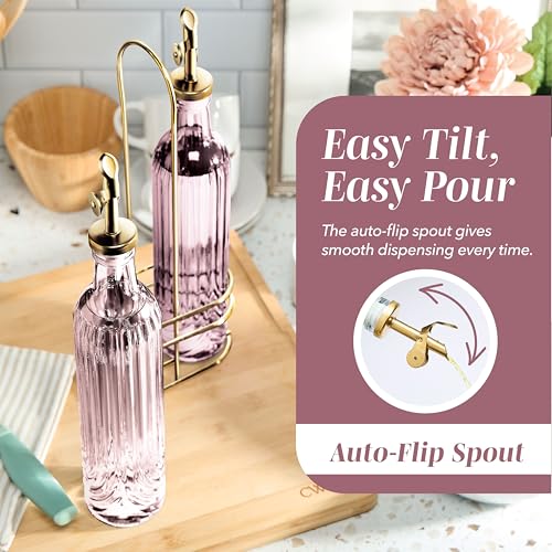 Glass Olive Oil Bottle Dispenser