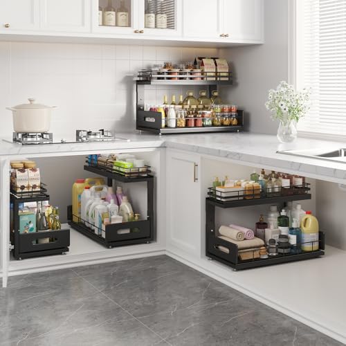 Under Sink Organizer Upgrade To Professional Rails