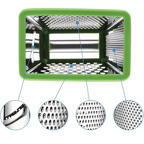 Stainless Steel XL Cheese Grater for Kitchen