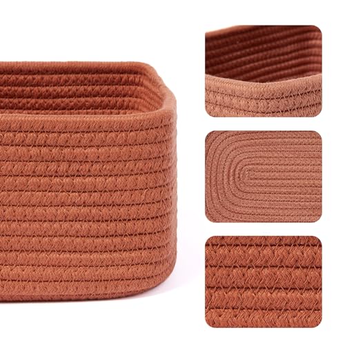 Small Storage Baskets for Organizing (3 Count)