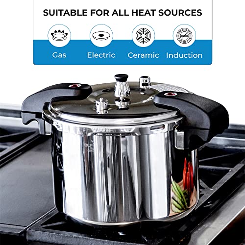 12 Quart Pressure Cooker Stainless Steel