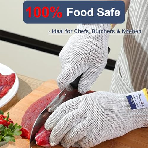 Level 8 Reinforced Cut Resistant Gloves