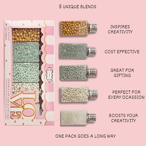 Sprinkles Metal Mania Disco Ball Sprinkle Mix (5 Ounce)
