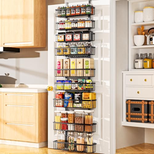 9 Tier Over The Door Pantry Organizer