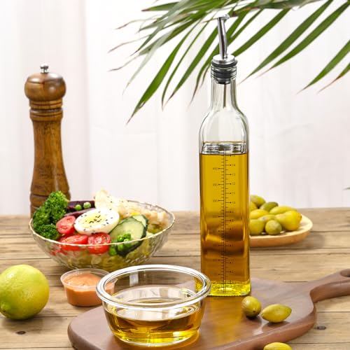 17oz Glass Olive Oil Dispenser Bottle