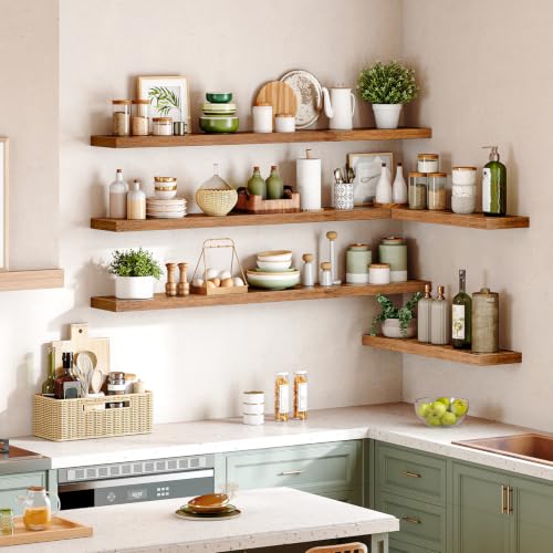 70.9" Floating Shelves for Wall (2 Count)
