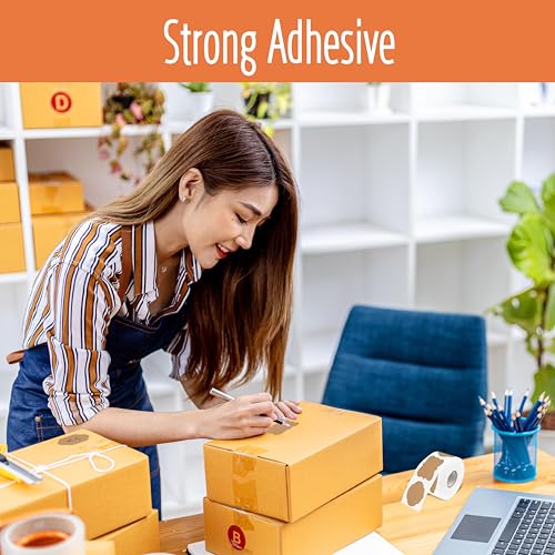 600 PCS Kraft Paper Stickers