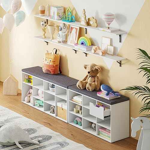 Long Wall Shelves (2 Count)