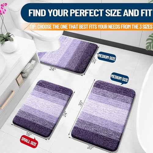 Small Bathroom Rugs 35x16
