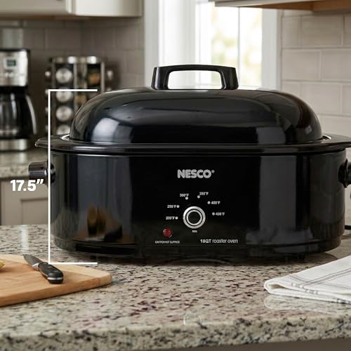 MWR18-13, Roaster Oven, 18 Quarts, Black